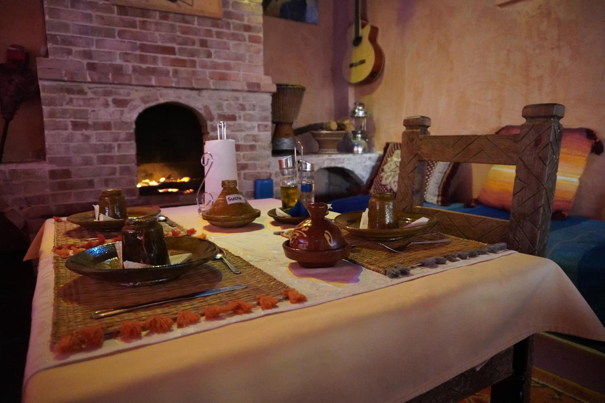 La Kasbah Elkhorbat Muxu Berbere Hotell Asrir  Exteriör bild